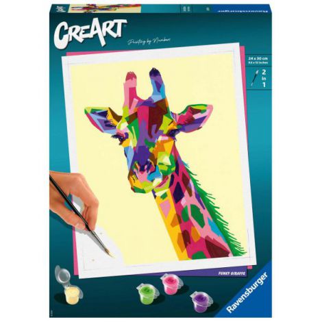 CREART - PICTURA GIRAFA - poza 3