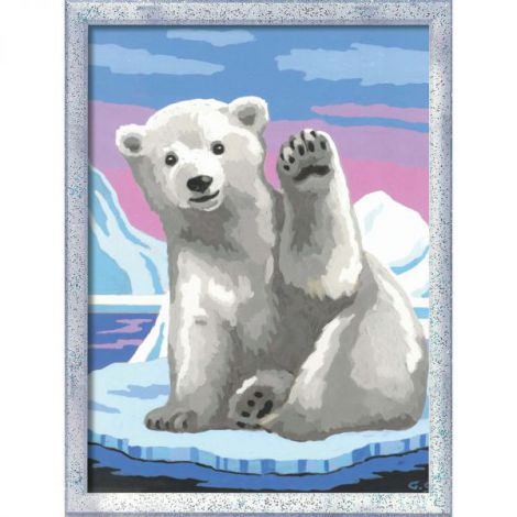 Creart - pictura urs polar 20079 Ravensburger - poza 2