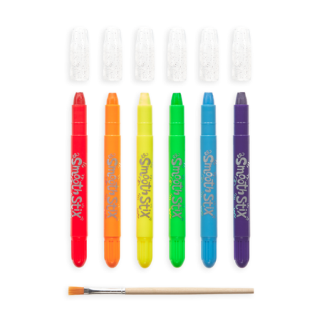 Creioane acuarela cu gel, Smooth Stix, set 6 culori - poza 2