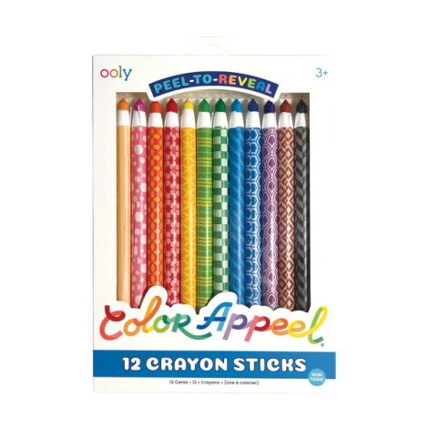 Creioane colorate Color Appeel, set de 12, cu invelis detasabil - poza 1