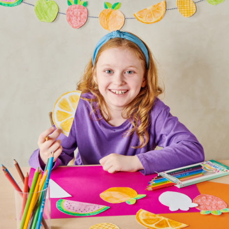 Creioane colorate parfumate - Yummy Yummy, set de 12 - poza 5