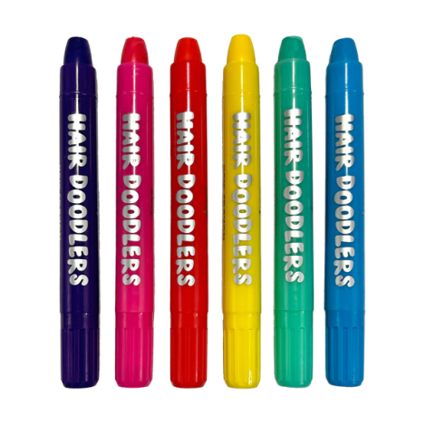 Creioane colorate pentru par Hair Doodlers - set de 6 - poza 3