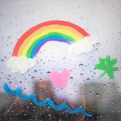 Creioane cu gel pentru geam si sticla, Rainy Dayz, set 12 culori lavabile - poza 5