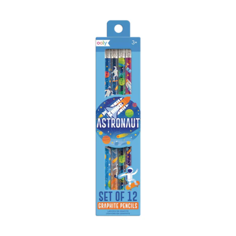 Creioane grafit HB Astronaut- Set de 12 - poza 1