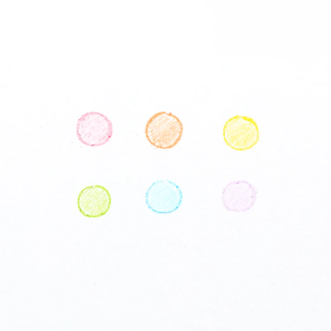 Creioane intercalate si radiera parfumata Rainbow Scoops - poza 3