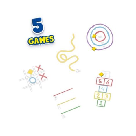 Creta pentru terenul de joaca - Jocuri 5 in 1 - poza 3
