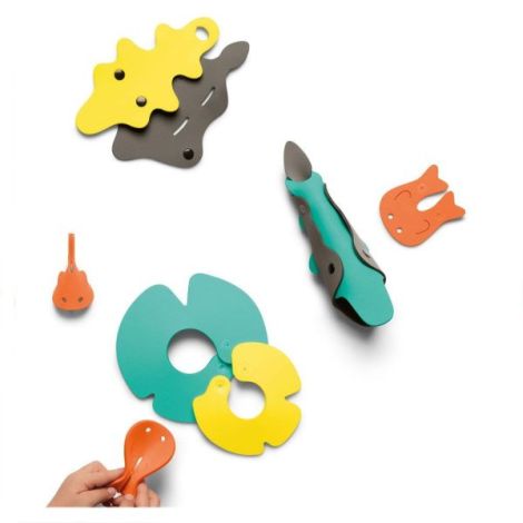 Crocodile River, set creativ de baie, Quut Toys - poza 4