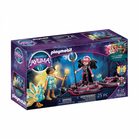 Crystal Fairy si bat Fairy cu animalul de suflet 70803 Playmobil - poza 1