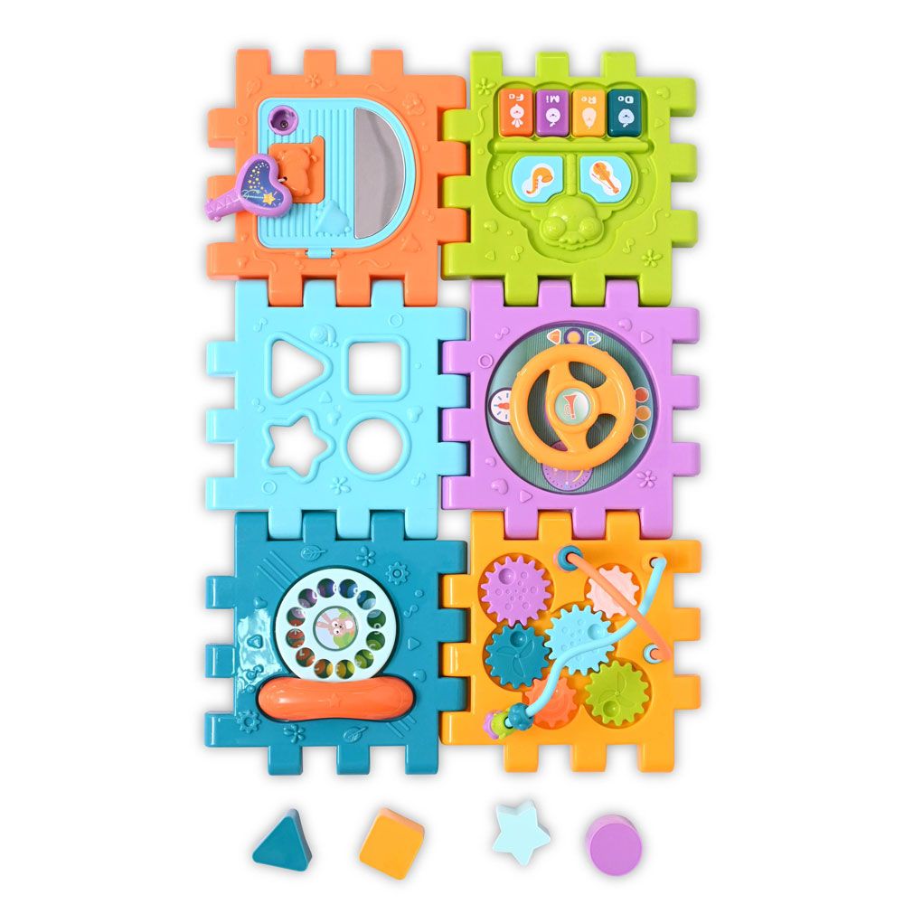 Cub de activitati cu 6 fete Lorelli Toys - poza 3