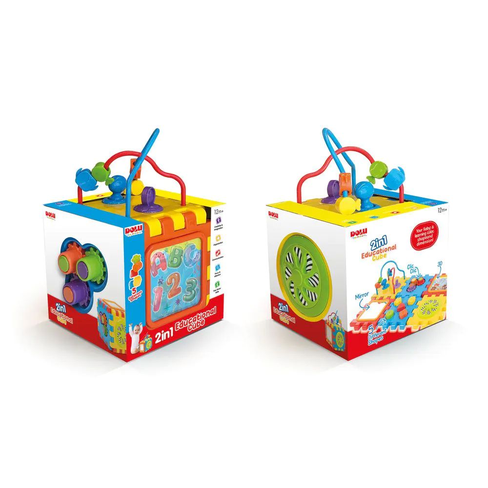 Cub educational cu activitati Dolu 2 in 1 - poza 2