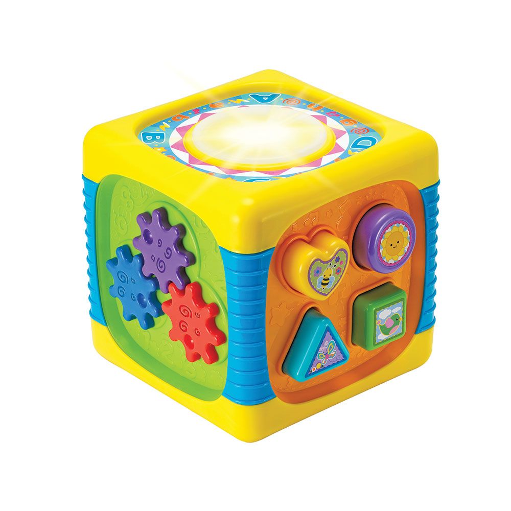 Cub muzical de activitati cu forme de sortare Winfun - poza 1