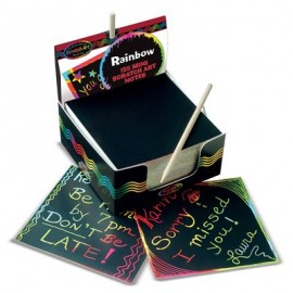 Cub notes hartie pentru scriere prin razuire - Melissa & Doug