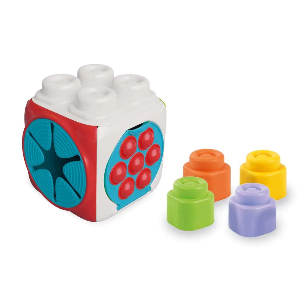 Cub senzorial pentru bebelusi Clementoni Soft Clemmy - poza 3