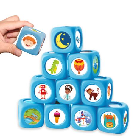 Cuburi cu povesti pentru dezvoltarea vorbirii Story cubes - poza 4