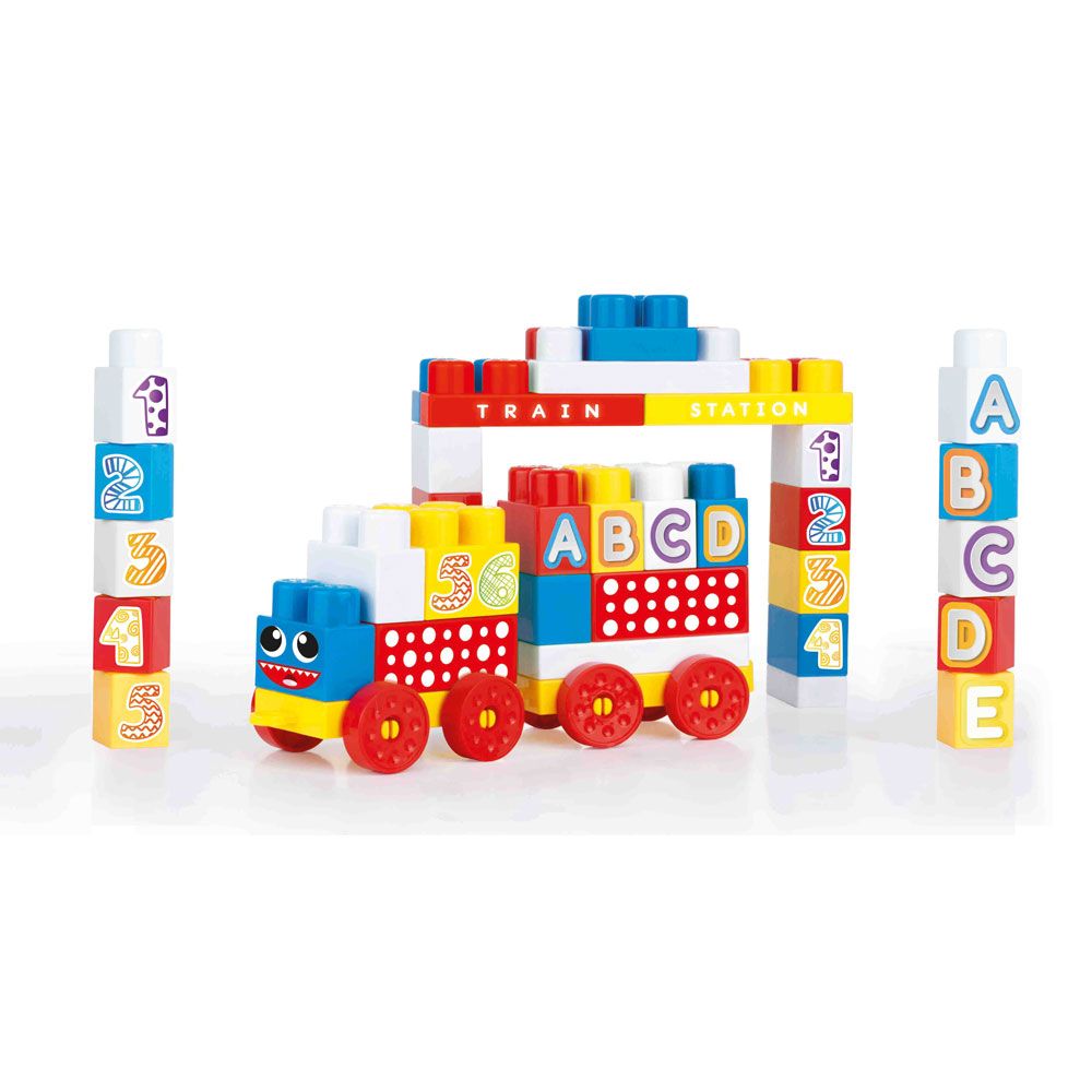 Cuburi de construit Dolu Jumblocks 50 piese - poza 1