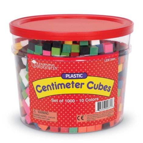 Cuburi multicolore (1cm) - poza 4