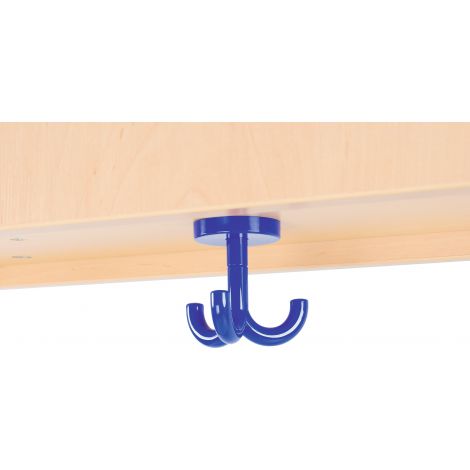 Cuier albastru pentru vestiar Flexi Quadro - poza 1