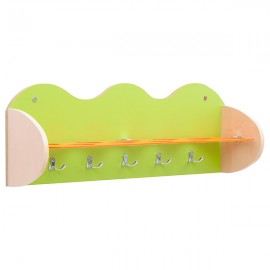 Cuier pentru baie – verde - poza 1