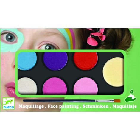 Culori make-up non alergice Djeco, pastel - poza 1