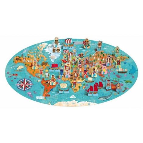 Cunoaste si exploreaza - puzzle civilizatii antice (200 piese) - poza 4
