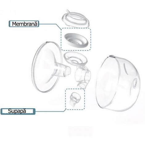 Cupa san hands free (rezerva) - 24 mm - poza 2