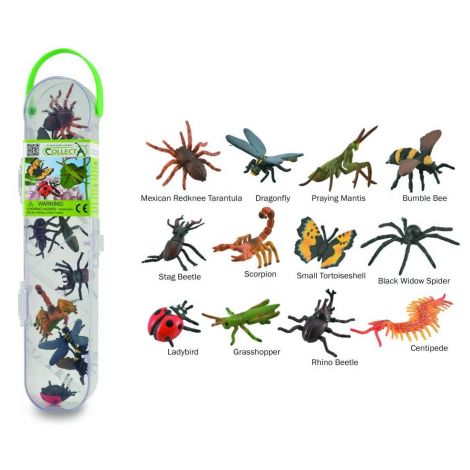 Cutie cu 12 minifigurine Insecte si Paianjeni A1106 - poza 2