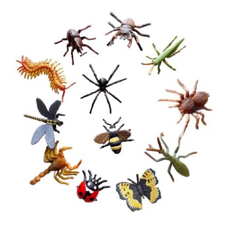 Cutie cu 12 minifigurine Insecte si Paianjeni A1106 - poza 3