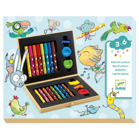 Cutie culori pentru primele desene Djeco - poza 4