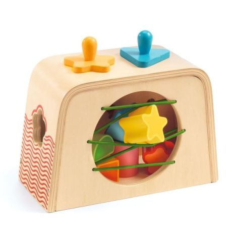 Cutie de sortat forme Multi Boita, Djeco - poza 3