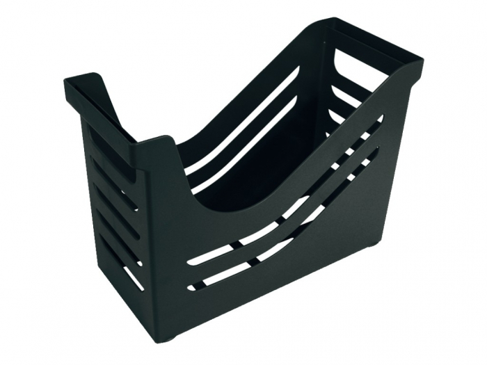Cutie din plastic pentru dosare suspendate,negru,152x357x252 mm