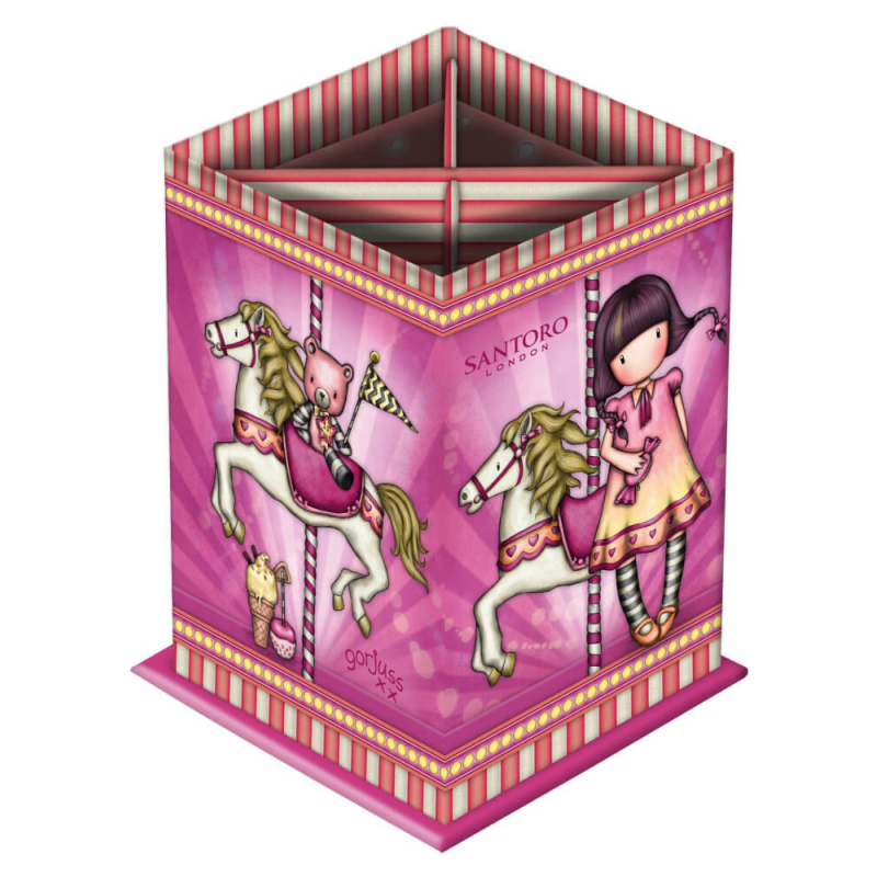 Cutie instrumente scris Santoro Gorjuss Carousel - poza 1