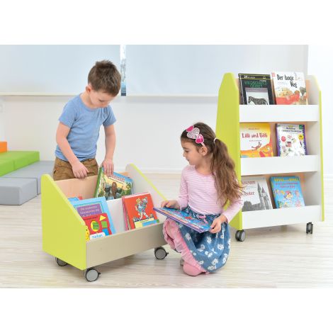 Cutie mare pe roti Quadro lime - poza 2