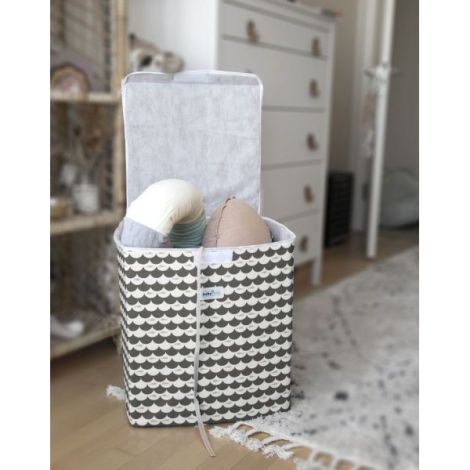 Cutie multifunctionala pentru depozitare BabyJem (Culoare: Mustar) - poza 5
