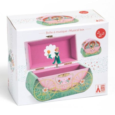 Cutie muzicala Plimbare cu trasura, Djeco - poza 1