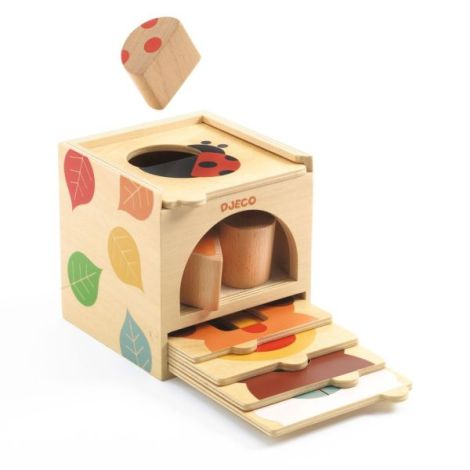 Cutie sortatoare Basic Box, Djeco - poza 3