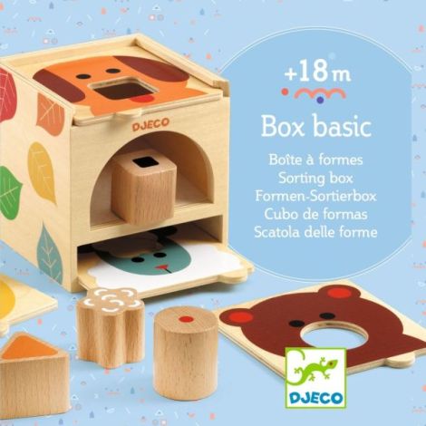 Cutie sortatoare Basic Box, Djeco - poza 4