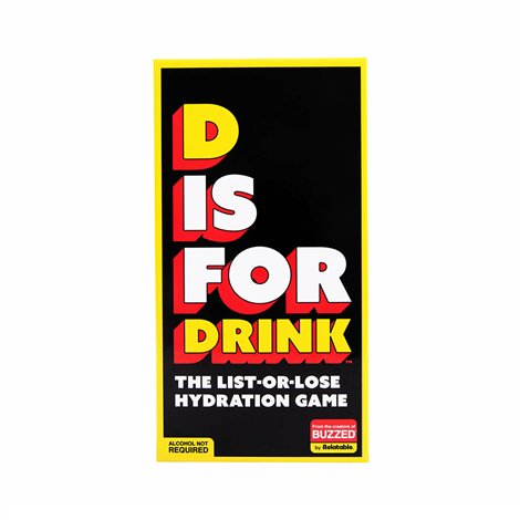 D is For Drink - joc de petrecere pentru baut
