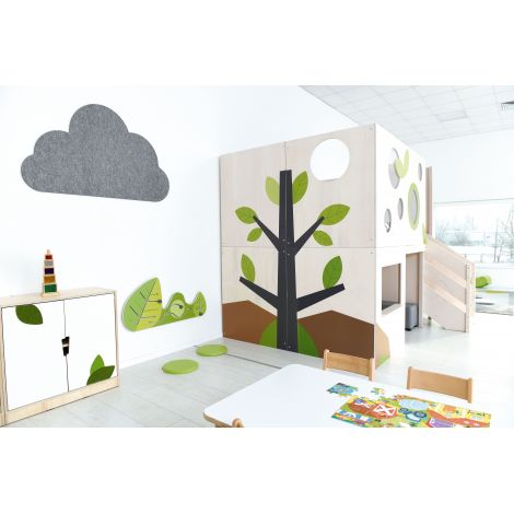 Decor cu elemente pentru dezvoltarea motricitatii Flora - poza 4