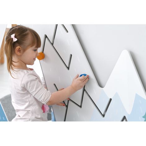 Decor cu elemente pentru dezvoltarea motricitatii Munti - poza 5