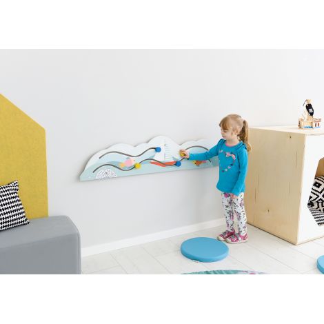 Decor cu elemente pentru dezvoltarea motricitatii Valuri - poza 3