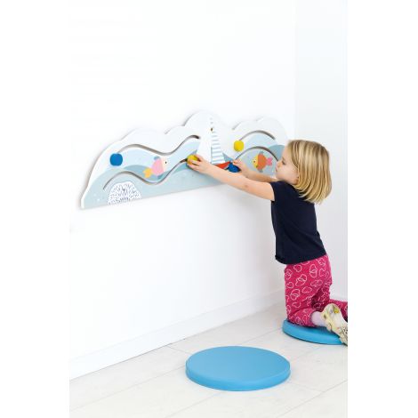 Decor cu elemente pentru dezvoltarea motricitatii Valuri - poza 5