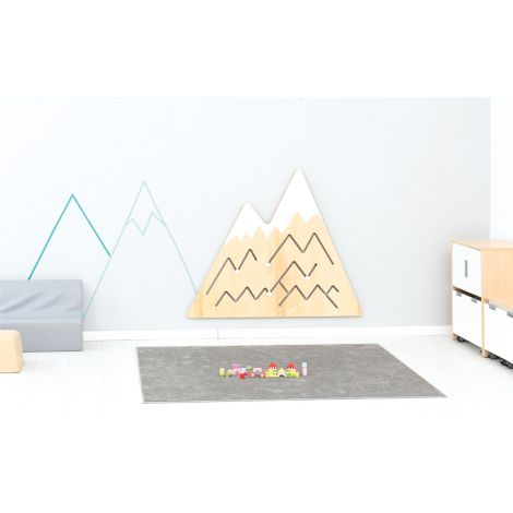 Decor de perete cu elemente pentru dezvoltarea motricitatii Muntii - poza 4