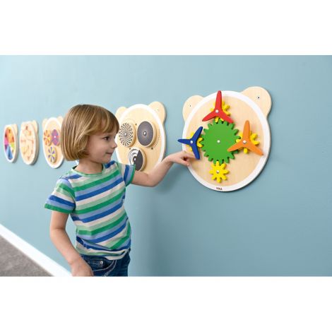Decor educativ cu elemente pentru motricitate Roti dintate, gradinita - poza 5