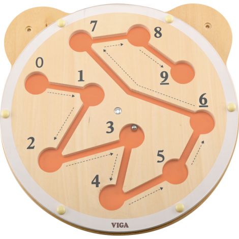 Decor educativ cu elemente pentru motricitate si matematica Labirintul numerelor, gradinita - poza 1