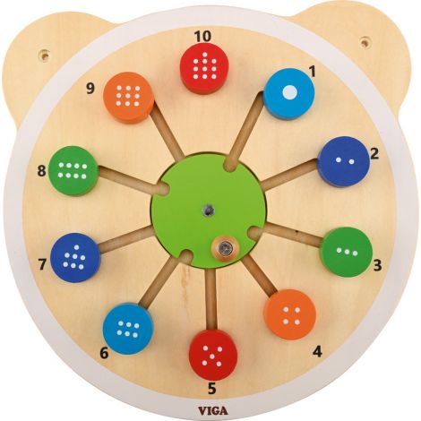 Decor educativ cu elemente pentru motricitate si matematica Potriveste numerele, gradinita - poza 1