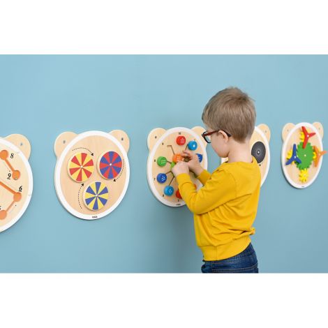 Decor educativ cu elemente pentru motricitate si matematica Potriveste numerele, gradinita - poza 5