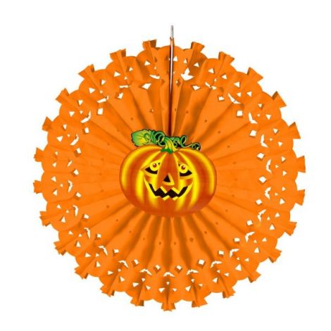 Decor halloween dovleac hartie - poza 2