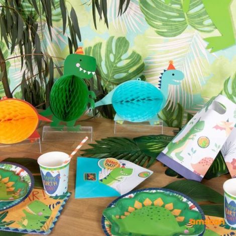 Decor honeycomb dino mite 3 buc - poza 3