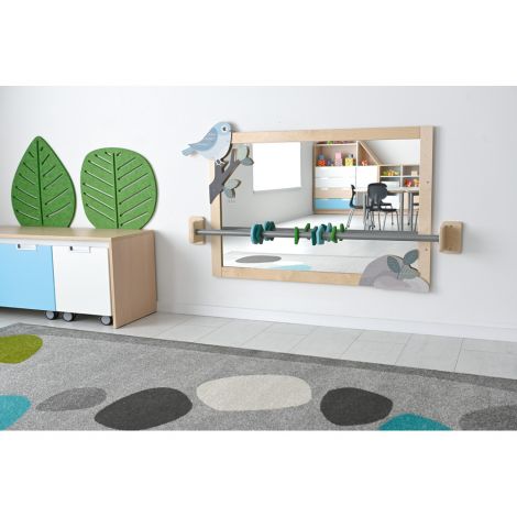Decor Nature pentru oglinda orizontala MO100373, gradinita si scoala - poza 4