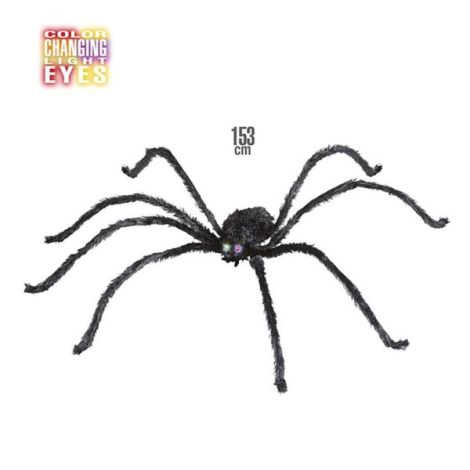 Decor paianjen ochi luminosi 153 cm - poza 3